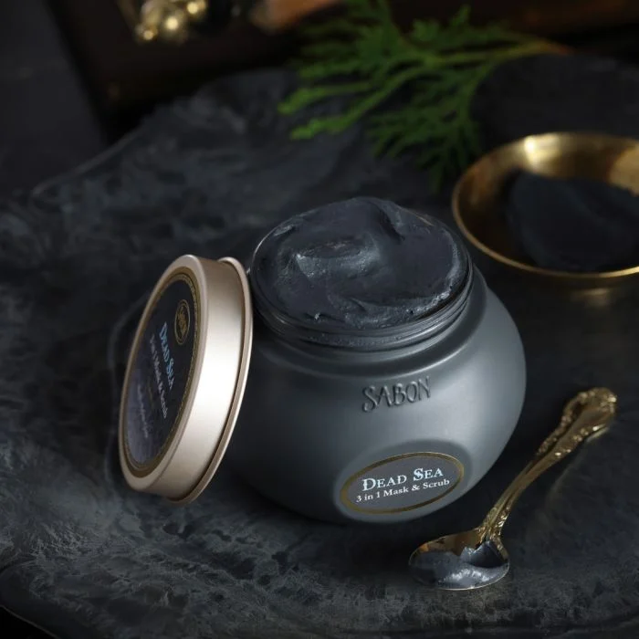 SABON 死海鑽奇三合一磨砂面膜。