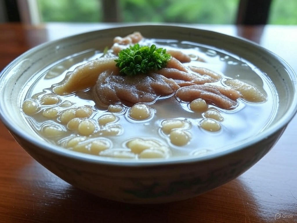 蓮子百合瘦肉湯有助安神養胃、潤燥止咳。