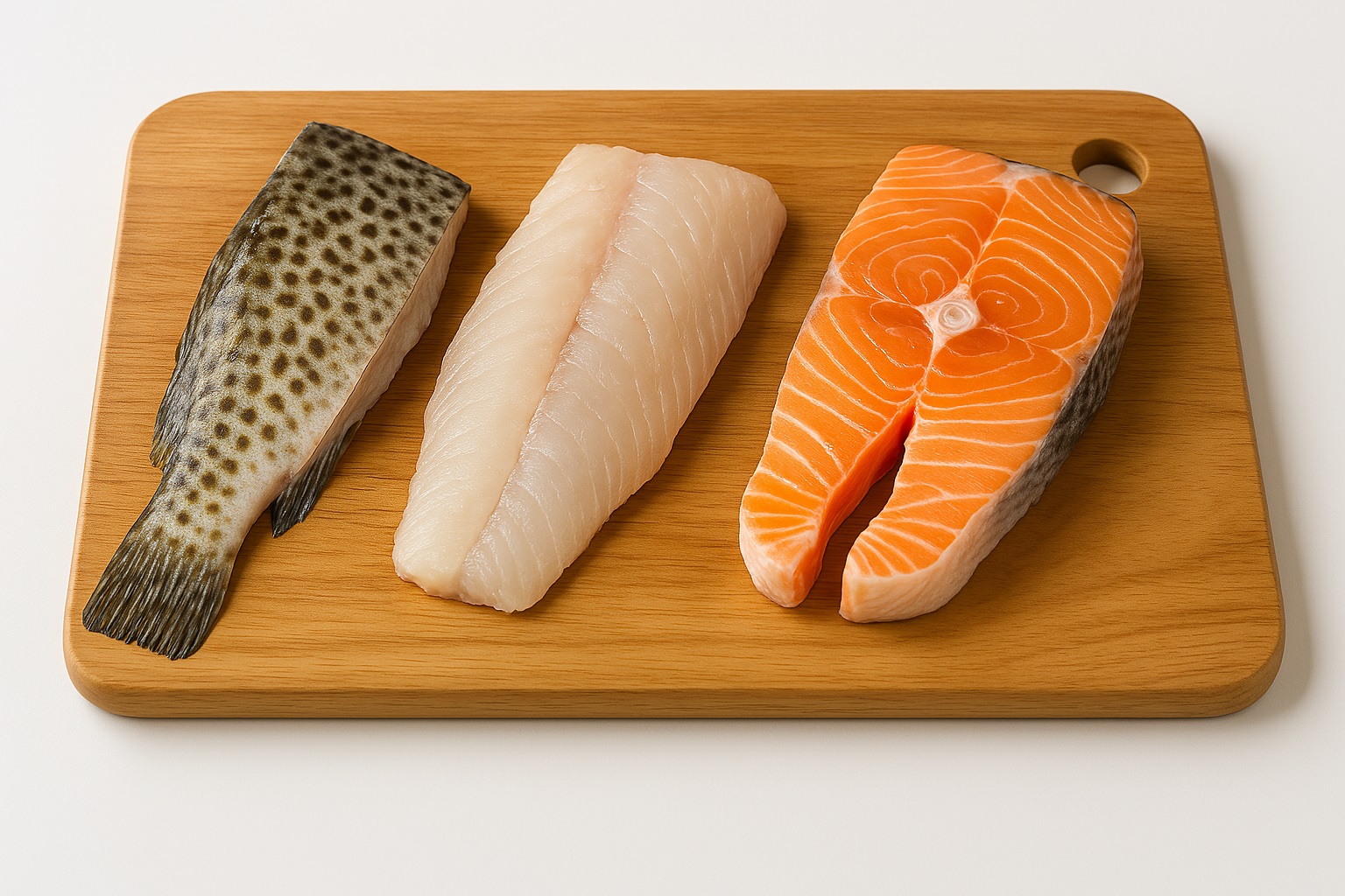 不同魚種各有其營養價值和風味特點。