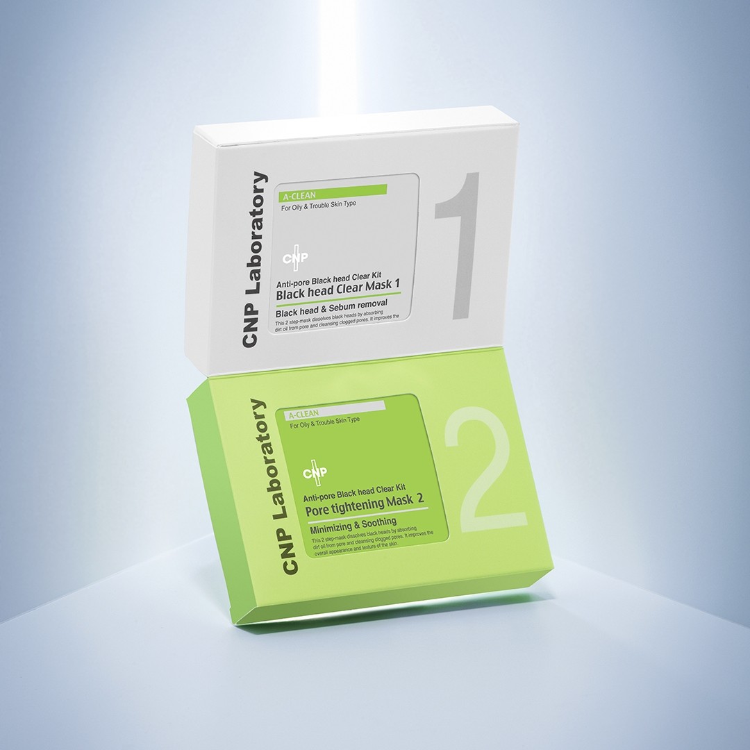 CNP Laboratory毛孔緊緻黑頭淨鼻套裝。