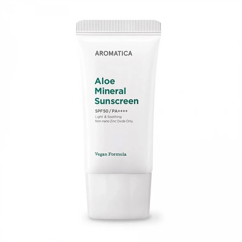 Aromatica 蘆薈礦物防曬霜 SPF50 PA++++