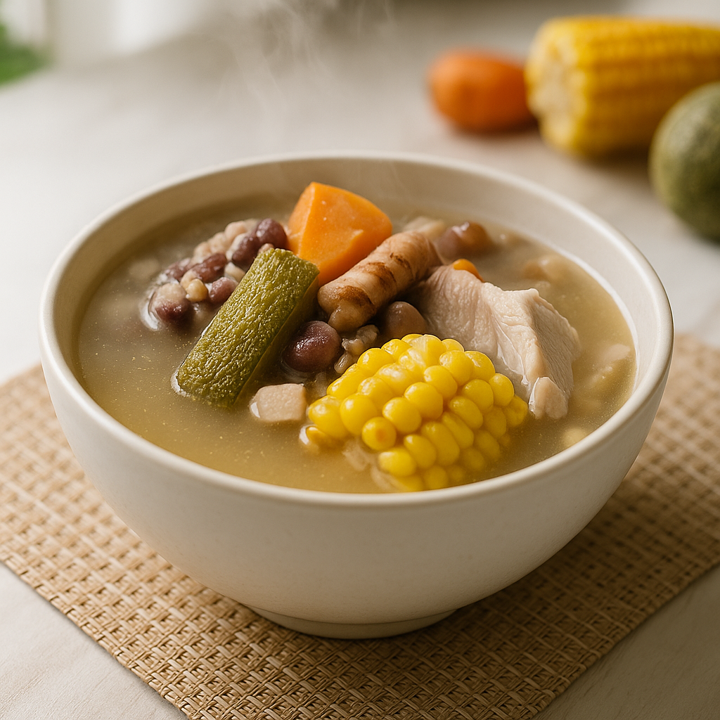 五指毛桃土茯苓湯食譜相當簡單,準備好材料後只需以慢火煲約兩小時即可享用。