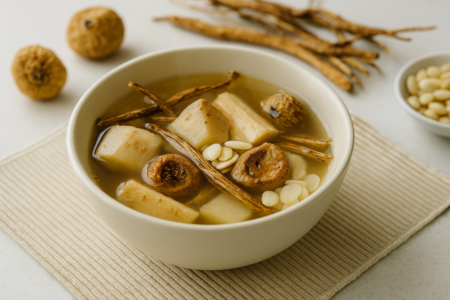 五指毛桃粉葛潤肺湯食譜與做法。