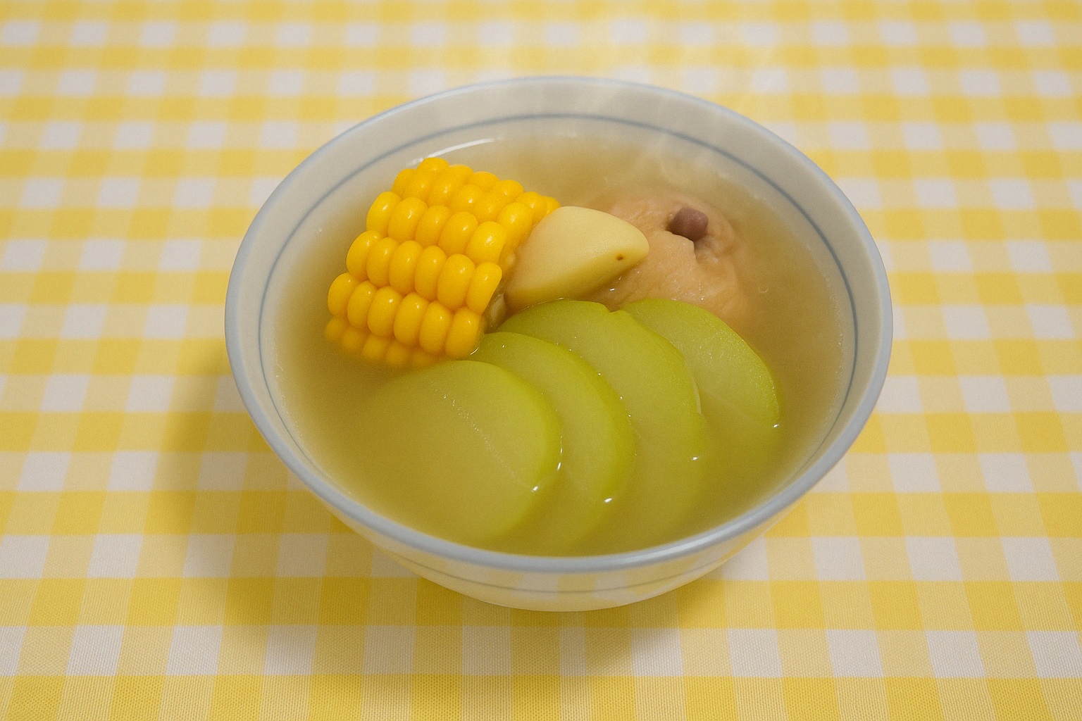 這道湯水口感軟嫩甘甜,清而不淡,喝起來令人回味。