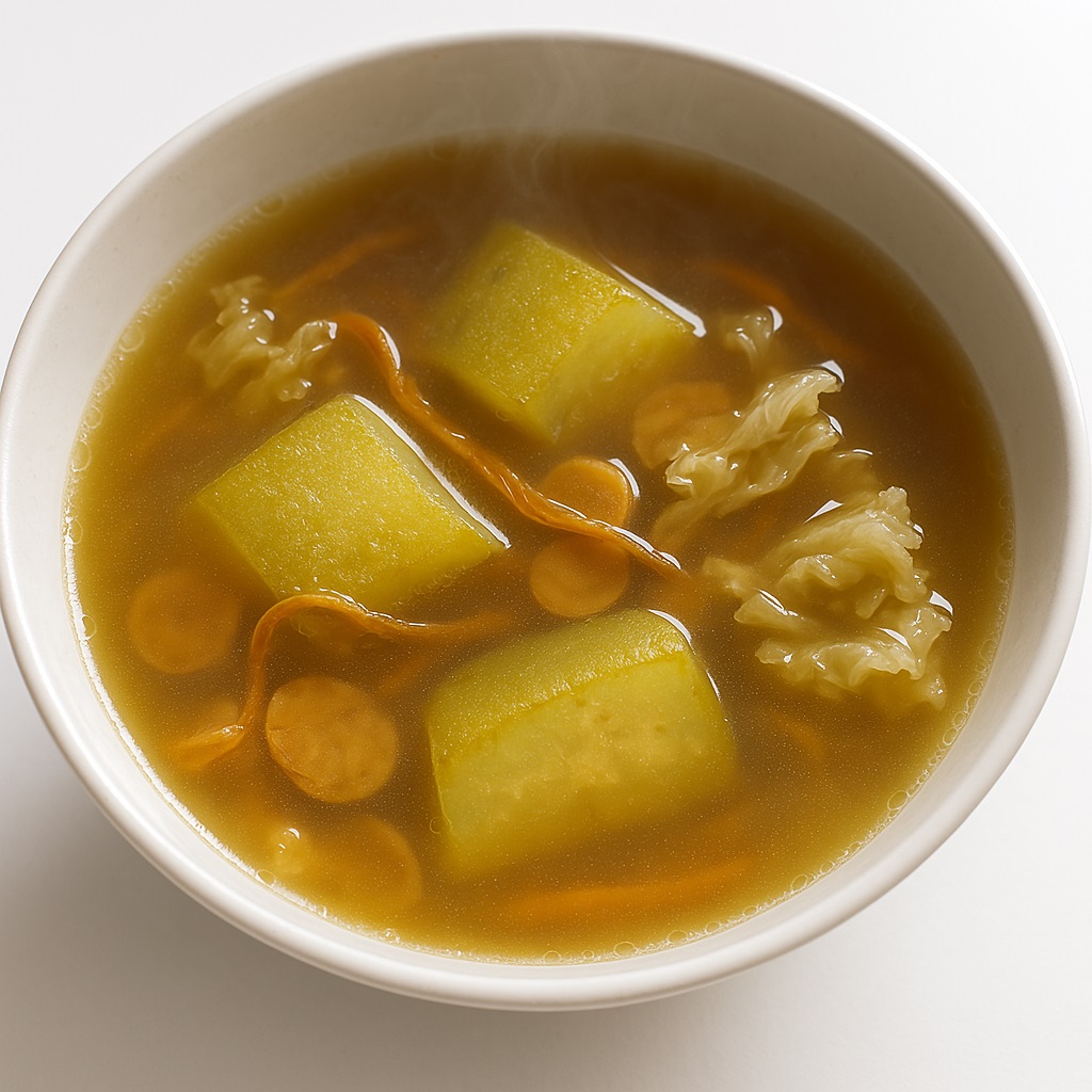 在了解了節瓜鴨腎湯的功效後,以下提供詳細的食譜做法,方便您在家中烹調這款滋補湯水。