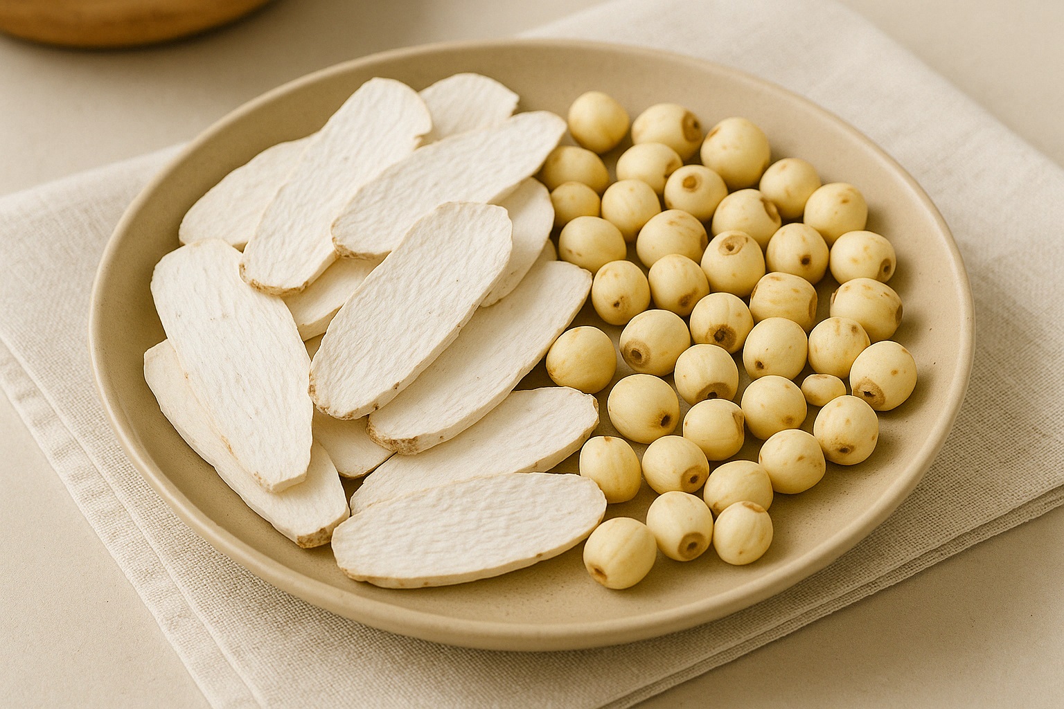 如果想進一步健脾益胃, 可在原食譜中新增淮山和蓮子等中藥材。