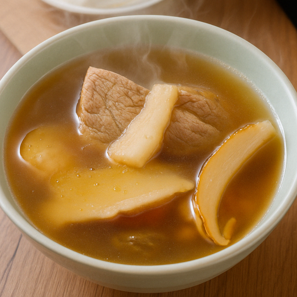 無花果百合潤肺湯能生津潤肺、止咳化痰、健脾益氣。