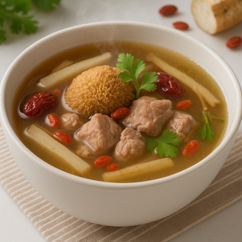 猴頭菇湯水食譜與製作方法。