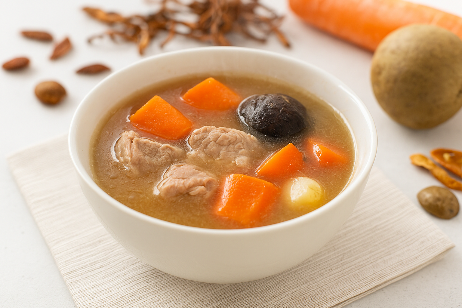 羅漢果紅蘿蔔瘦肉滋補湯