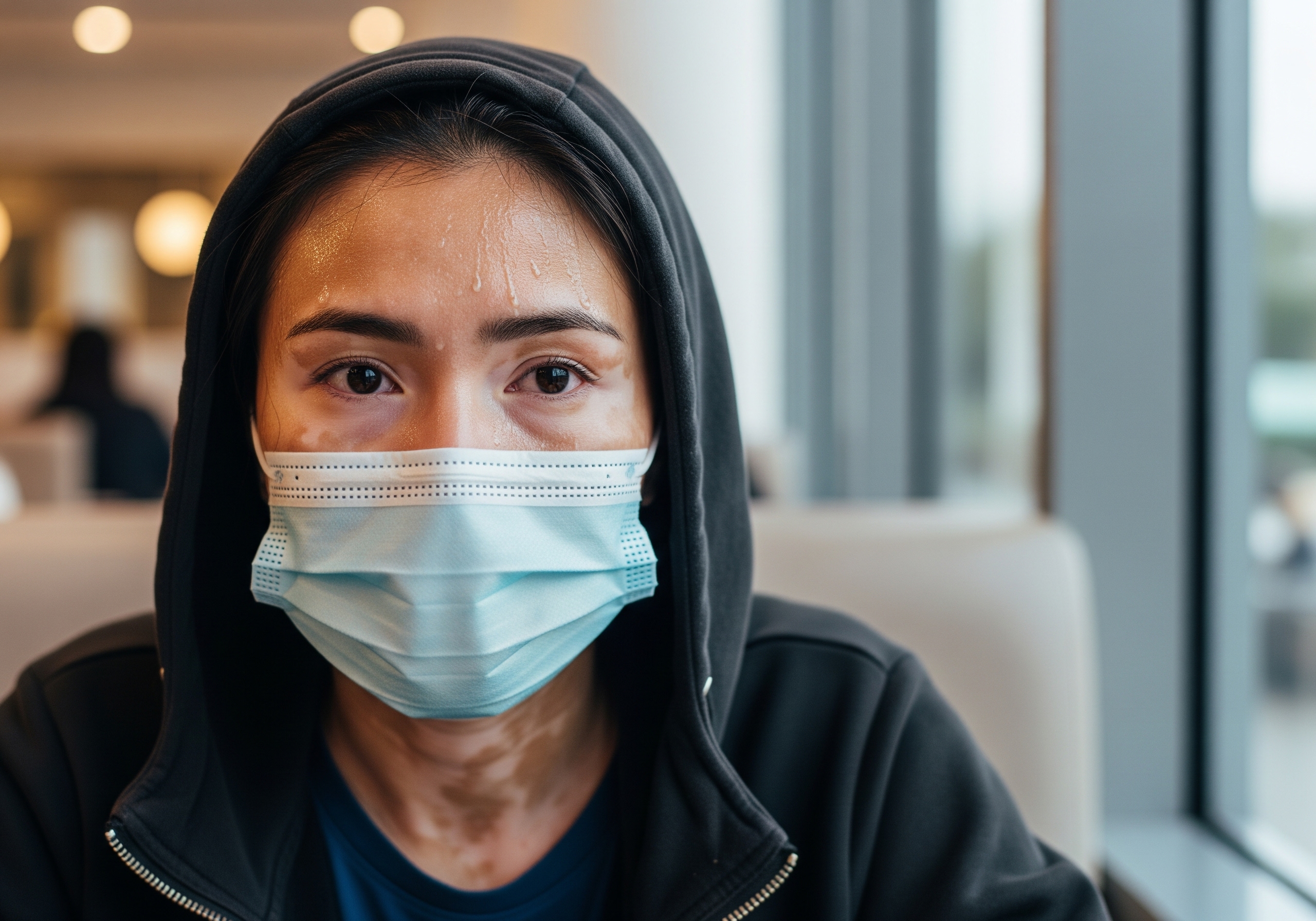 唐碧茜醫生指出,過度遮蓋皮膚可能導致汗液無法正常蒸發,增加濕疹、毛囊炎或其他皮膚感染(例如真菌)的風險。