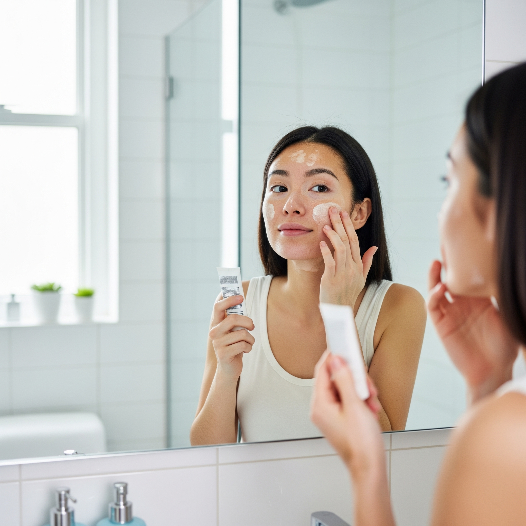 適度的防曬和健康的護膚習慣,能幫助維持皮膚健康。