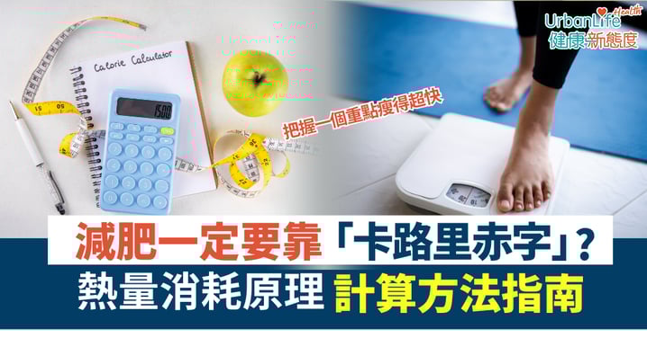 【減肥】一定要靠「卡路里赤字」？熱量赤字原理＋計算方法完整指南