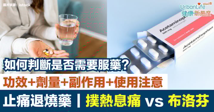 【撲熱息痛 vs 布洛芬】功效、劑量、副作用與使用注意｜止痛退燒安全指南