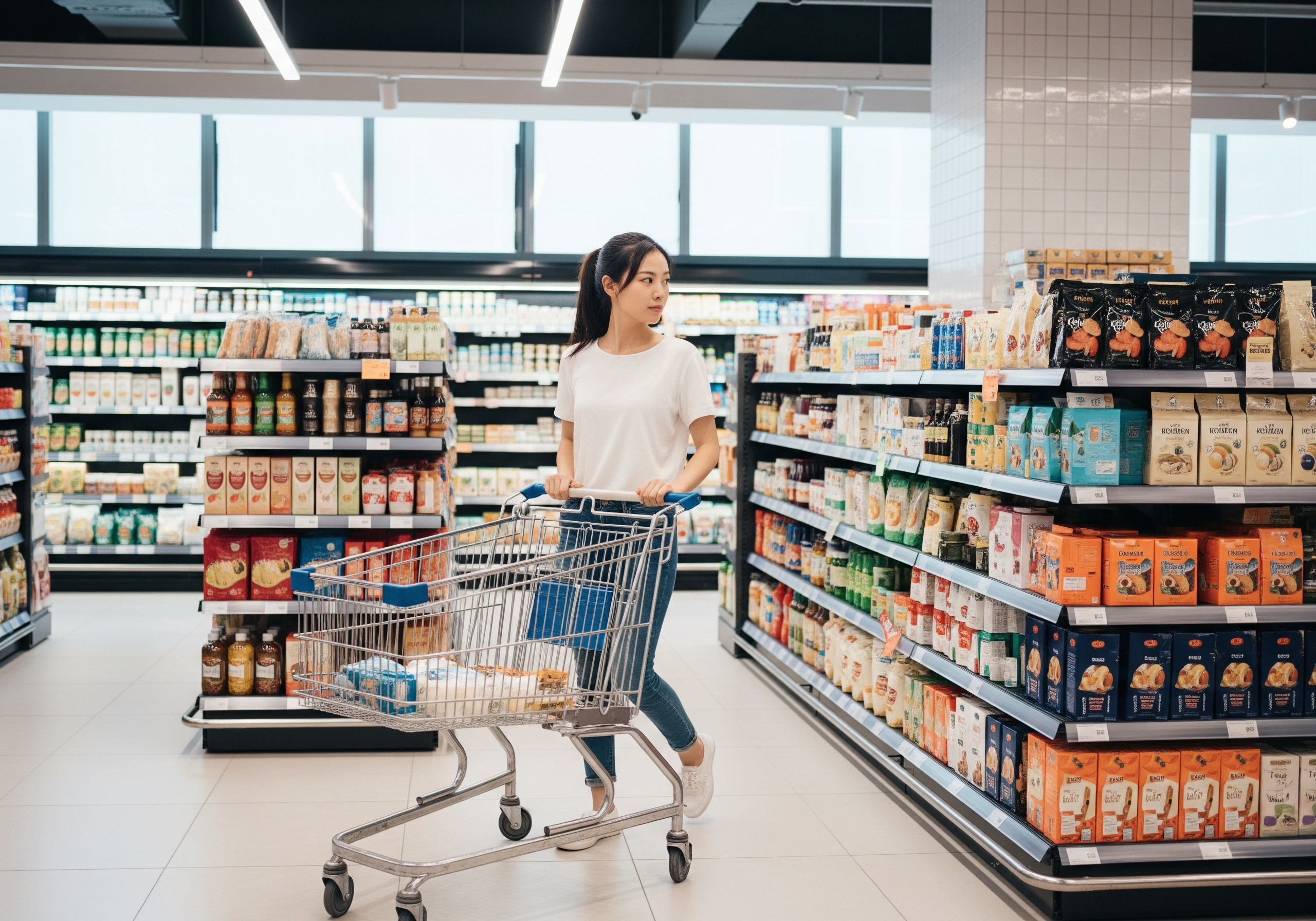 選購豆漿產品時，要仔細尋找「營養標籤」上標示為「鈣」的一行。