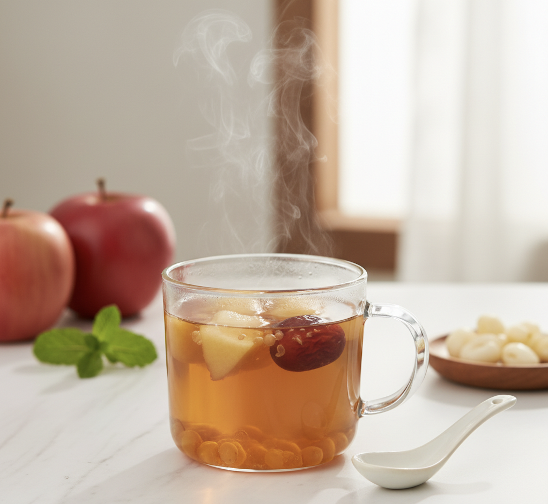 川貝燉蘋果不建議天天食用，因為川貝屬中藥材，成人每週吃 2 至 3 次即可，每次用量應控制在 3 至 10 克，以避免過量。