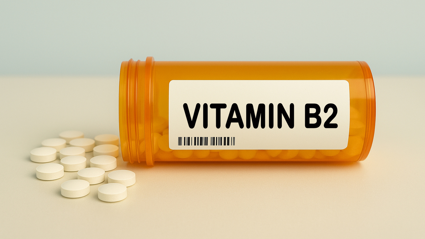維他命B2在體內擔任多種酵素的「輔酶」,主要功能是促進能量代謝以穩定體力,並因支持細胞修復與維持皮膚、黏膜健康而有「皮膚的維他命」之稱。