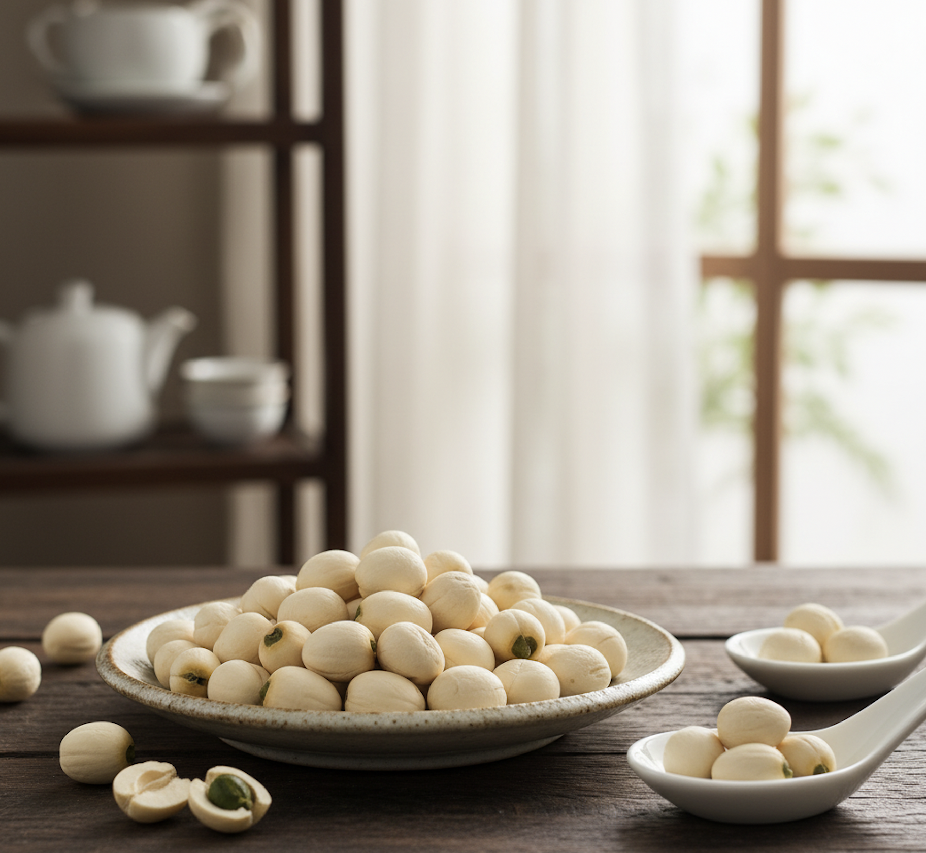 蓮子是睡蓮科植物蓮的成熟種子,兼具食療和藥用價值,在中醫上味甘性平,歸心、脾、腎三經,是一種溫和的滋補食材。