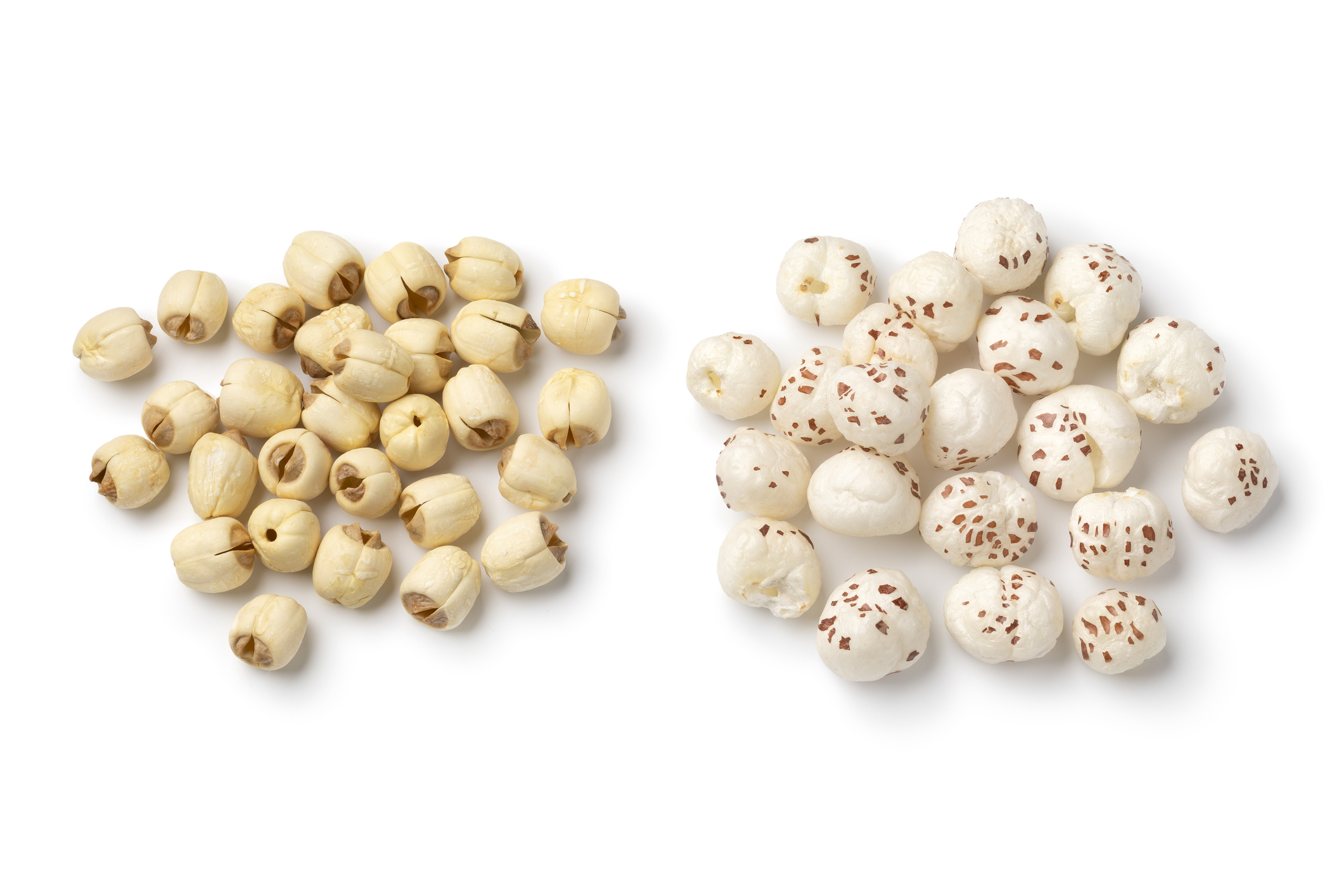 蓮子依新鮮度（新鮮/乾蓮子）、加工方式（紅蓮/白蓮）和部位（蓮子芯/蓮子肉）區分，其中白蓮適合甜品，紅蓮多用於藥膳，而蓮子芯雖味苦，但具有清心安神功效。