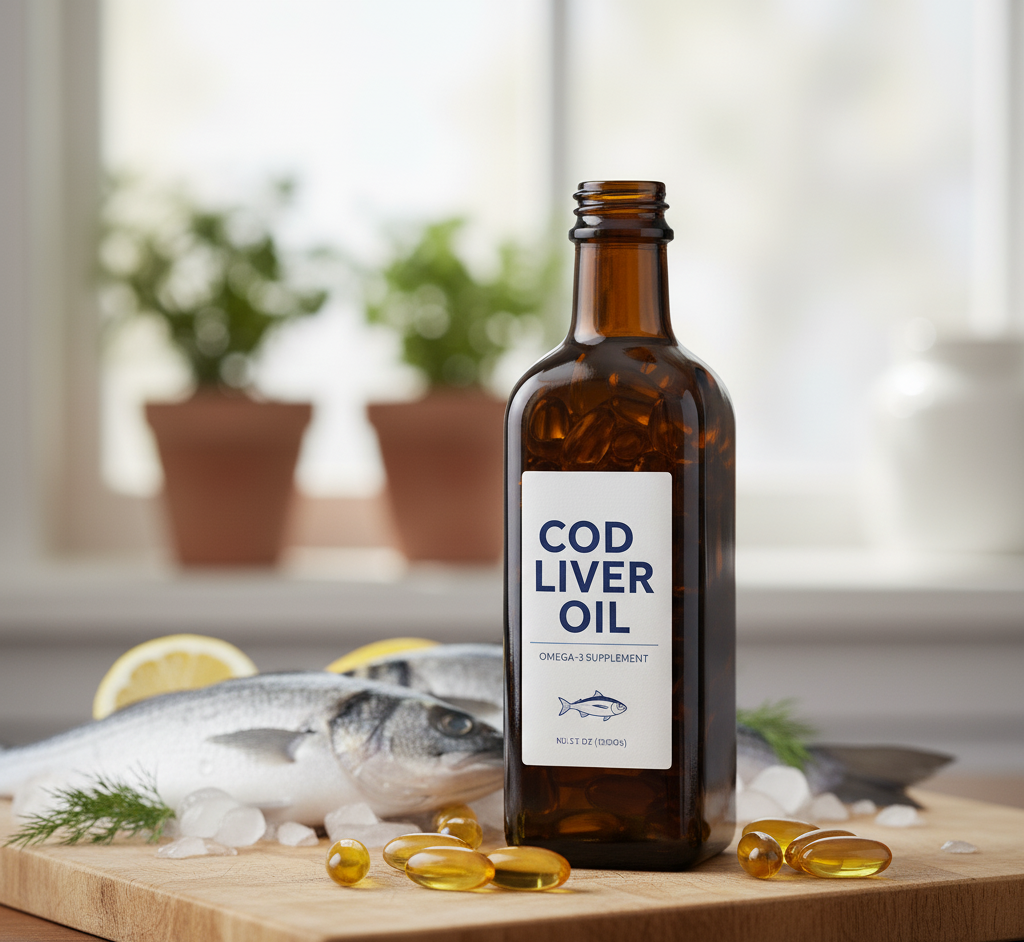 魚油與魚肝油來源不同,魚油富含Omega-3(EPA/DHA),主攻心腦血管;魚肝油富含維他命A/D,主攻視力與骨骼。