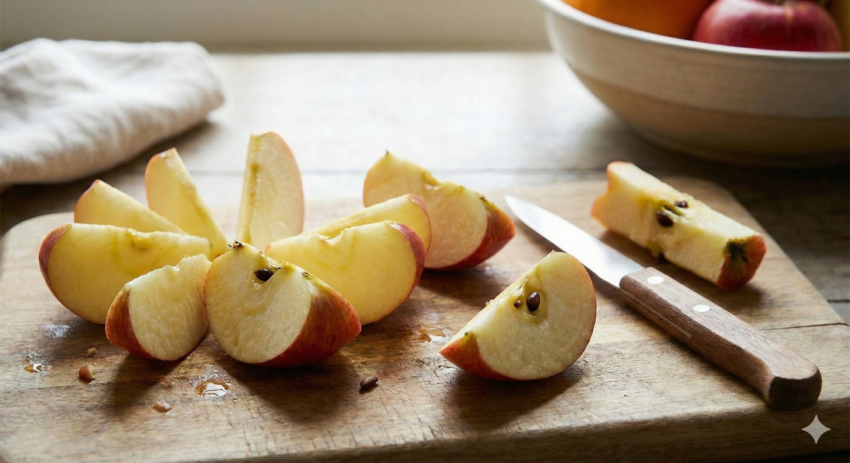 許多人習慣將蘋果削皮或切塊食用，但日本有專家指出，這種傳統切法可能會白白浪費了蘋果最珍貴的營養。