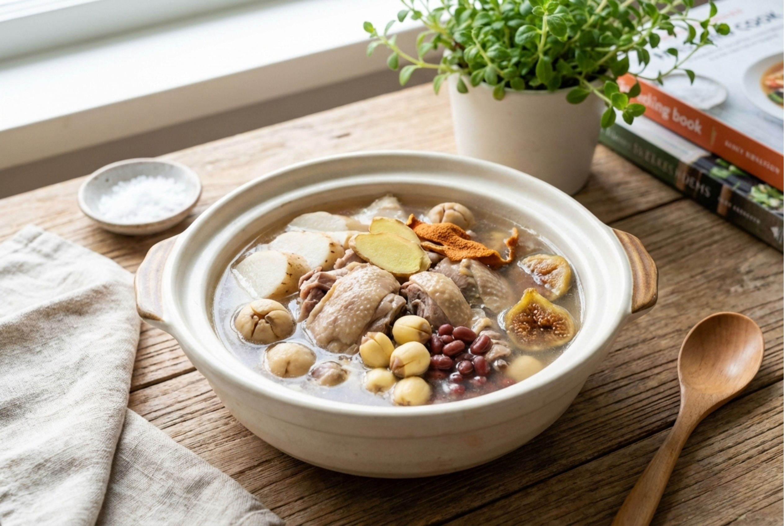 淮山茨實鷓鴣湯能健脾益氣、祛濕潤燥,是提升體力並改善脾胃虛弱的首選食譜。