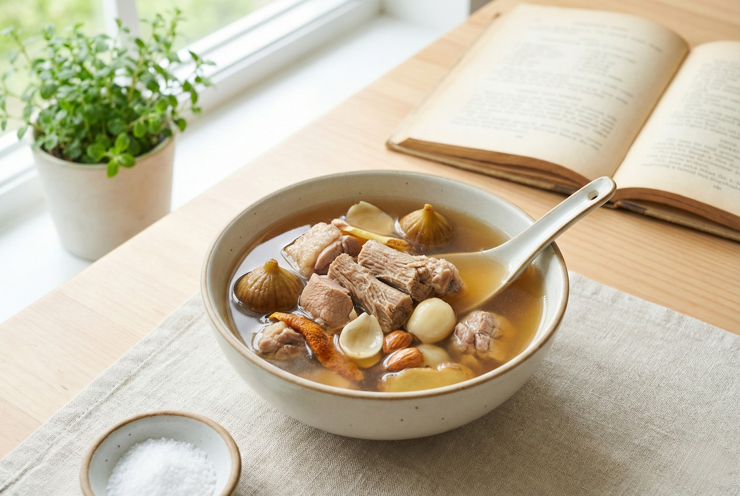 鷓鴣鱷魚肉湯能潤肺止咳並緩解氣管敏感,是強化氣管與改善長期咳嗽的強效滋補湯品。