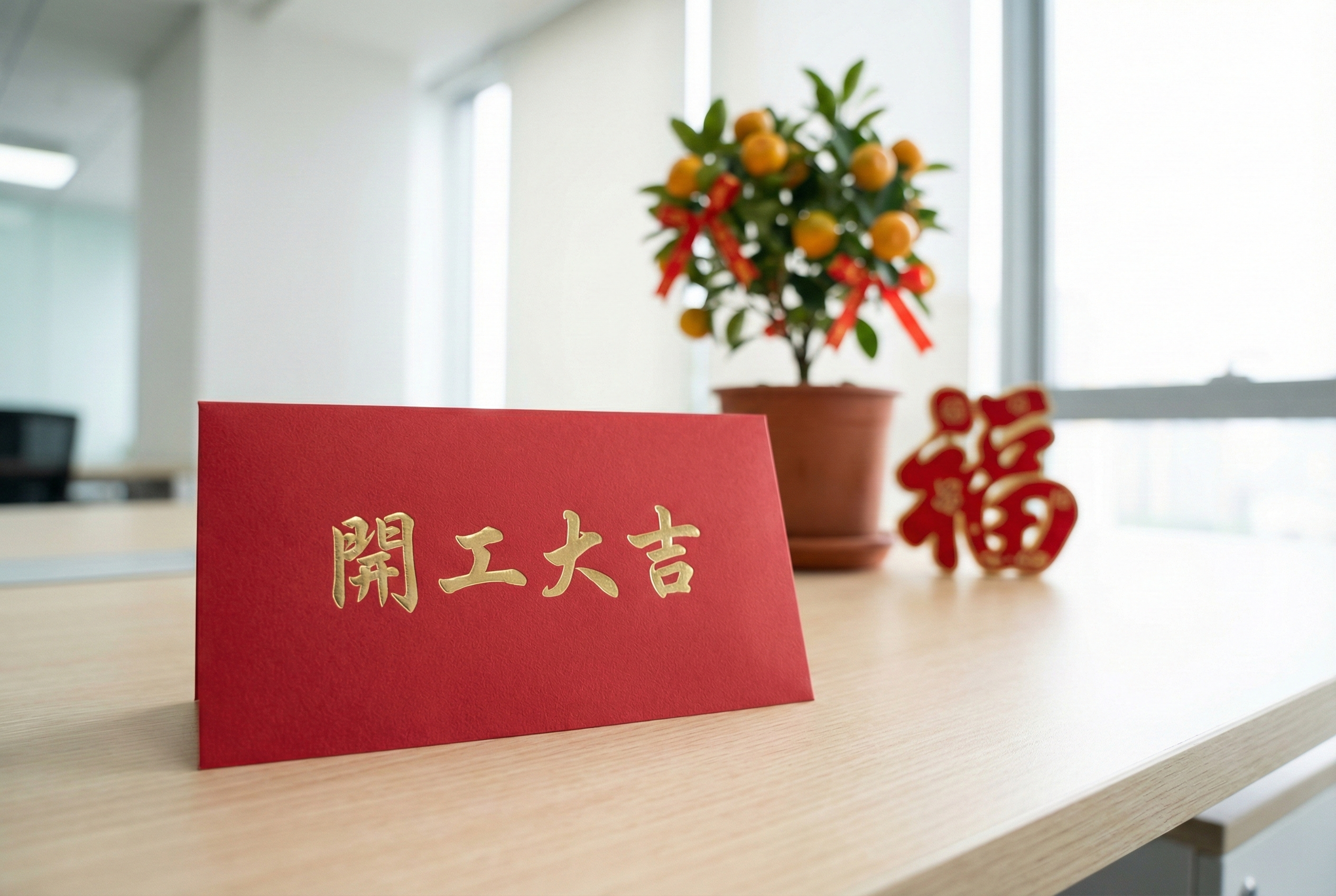 選對開工吉日，無論正式回公司或在家做象徵性開工，都能啟動新一年事業運與好兆頭。