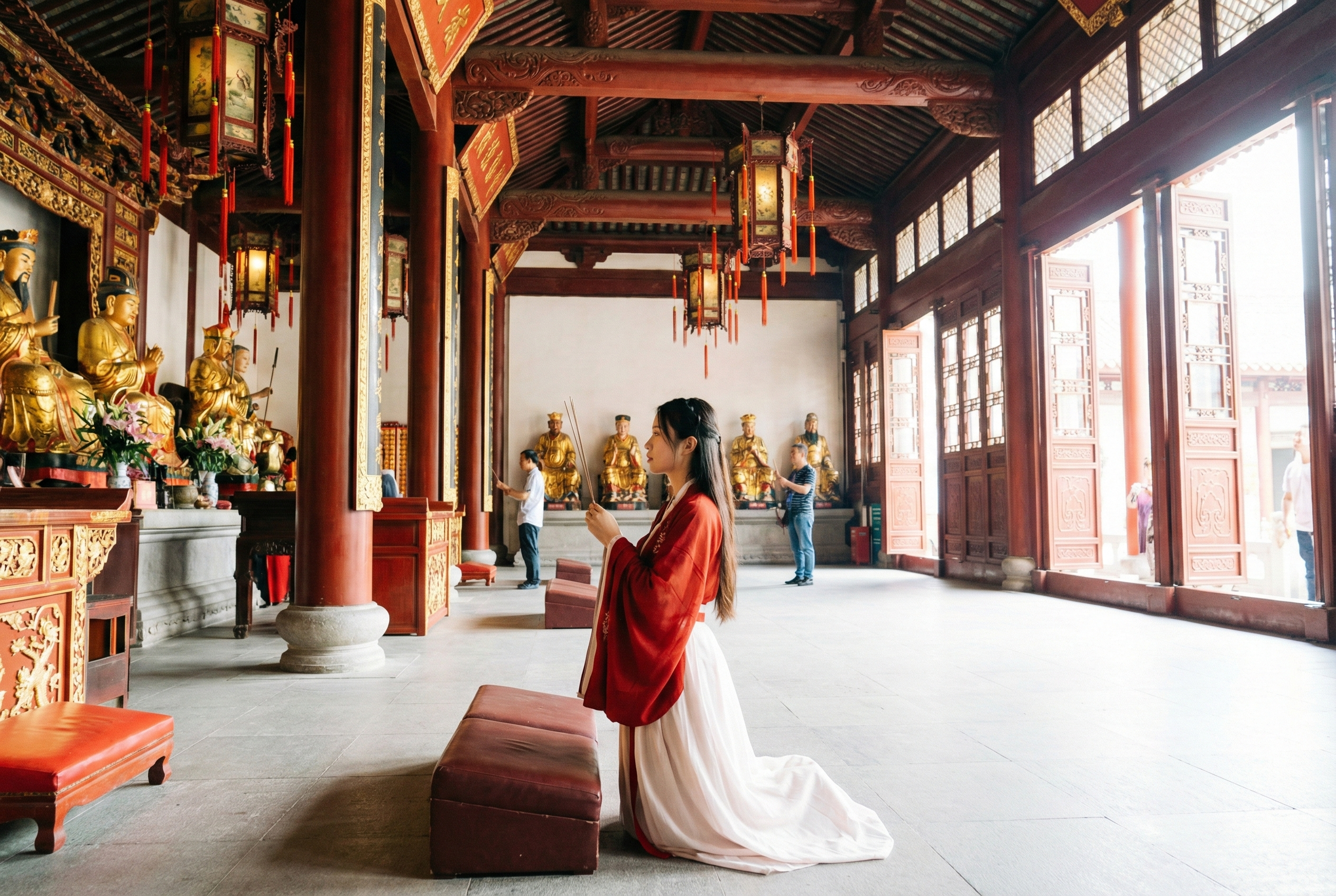 攝太歲流程包括準備太歲衣、祭品與香燭，依序拜統領太歲、值年太歲、本命太歲及其他太歲，焚燒化寶並可求取化太歲符，無論大型廟宇、小型廟宇或在家拜祭，誠心祈福最重要。