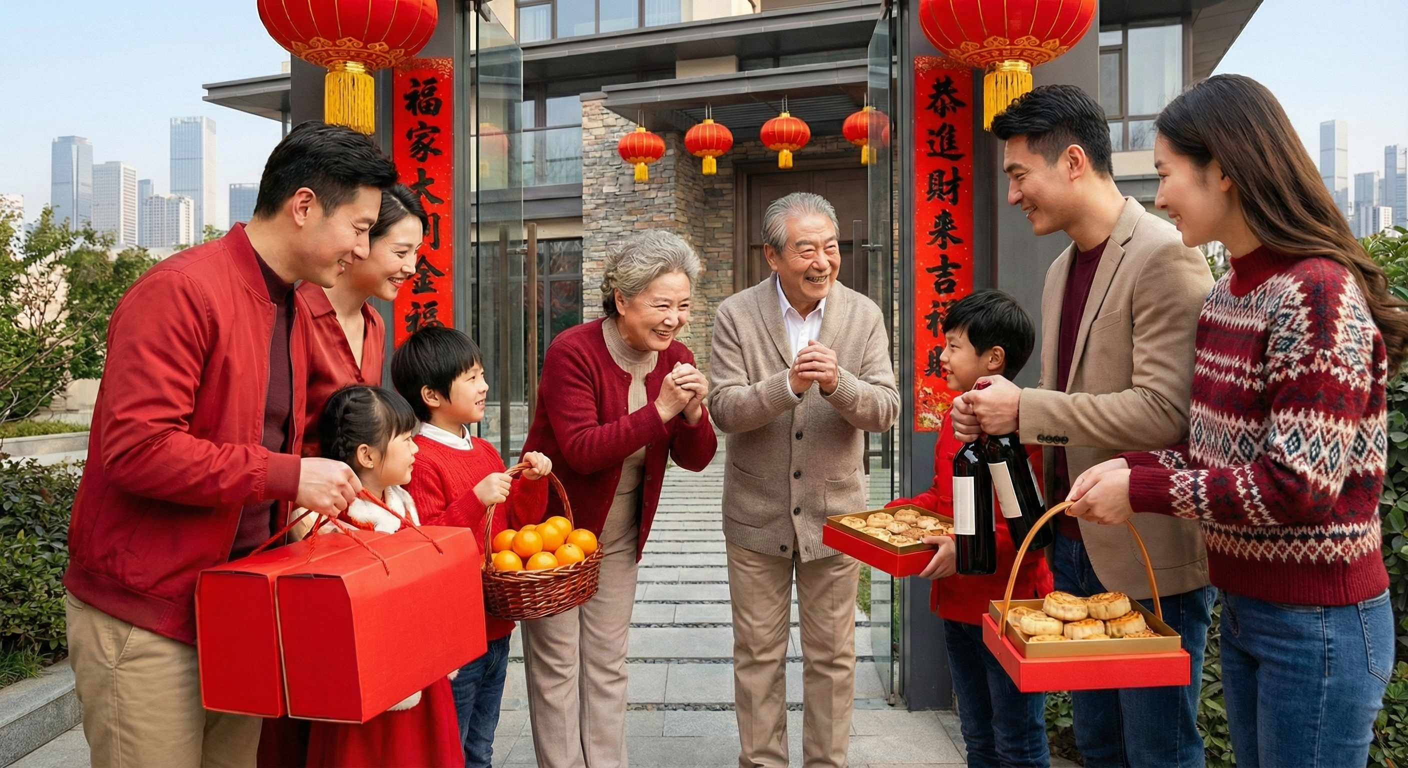 不論是禮品數量還是利是金額，請選擇2、6、8這些數字，象徵好事成雙。