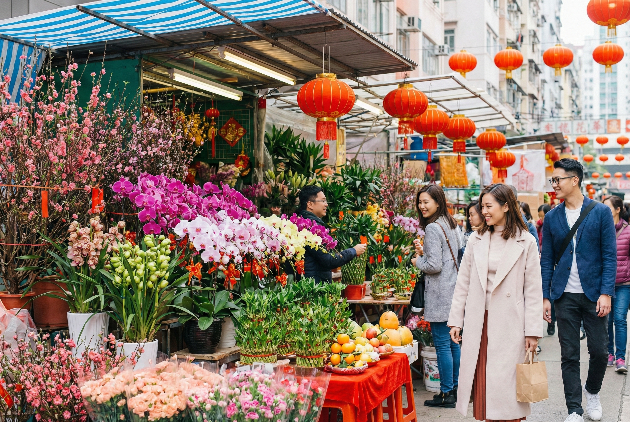 2026年香港年宵花市將於2月11日開鑼，全港14個市場匯聚年花、春聯、賀年小物與地道小食。