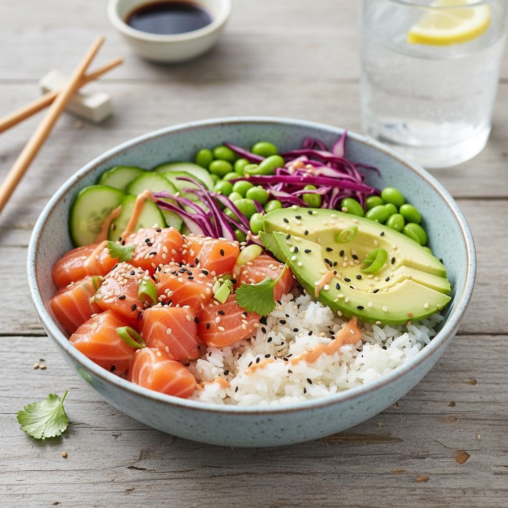 低升糖白米提供穩定的糖原補充,讓你在增肌減脂期也能大口吃飯。