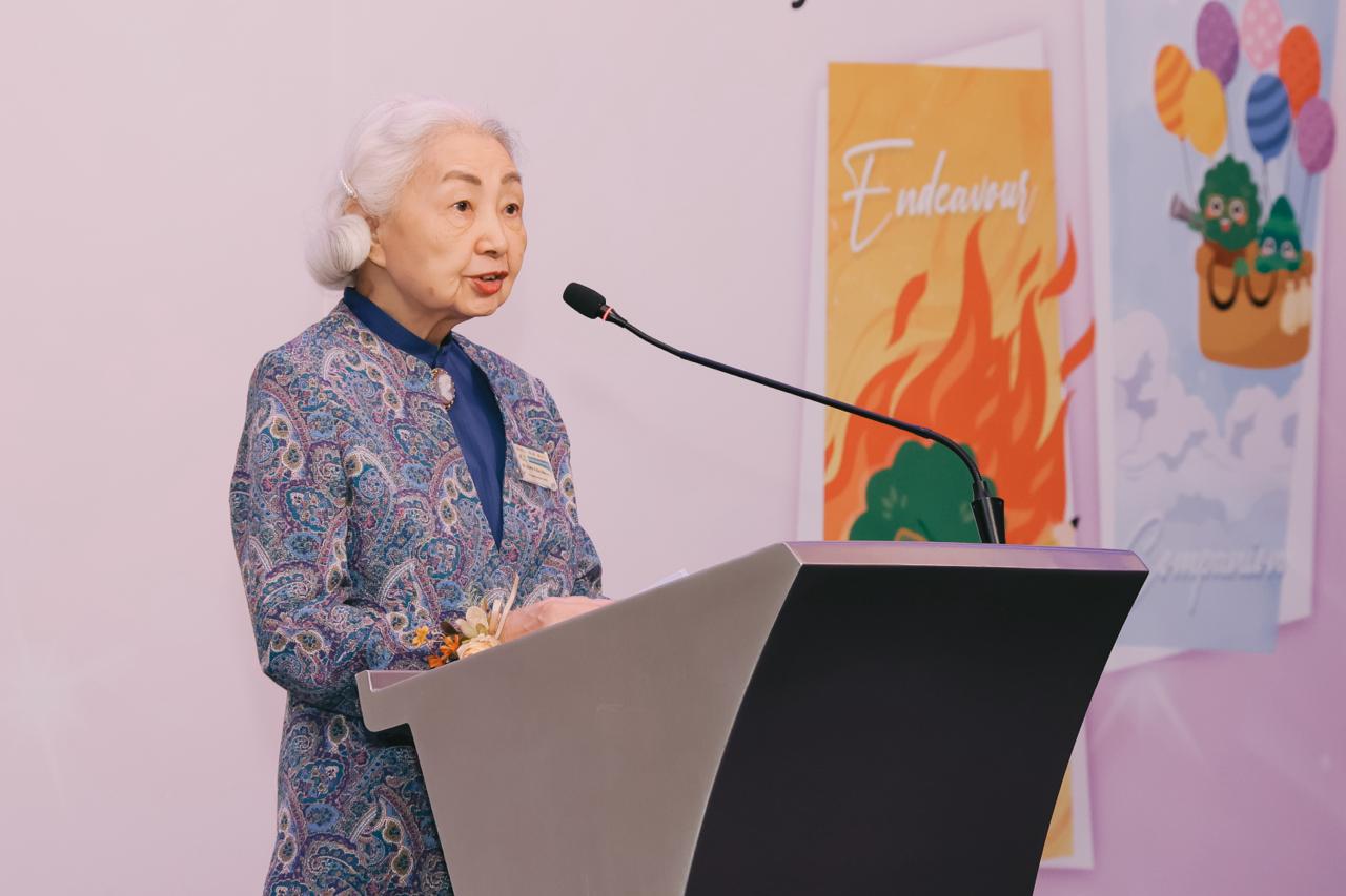 香港兒科醫學會贊助人梁愛詩女士,大紫荊勳賢, JP