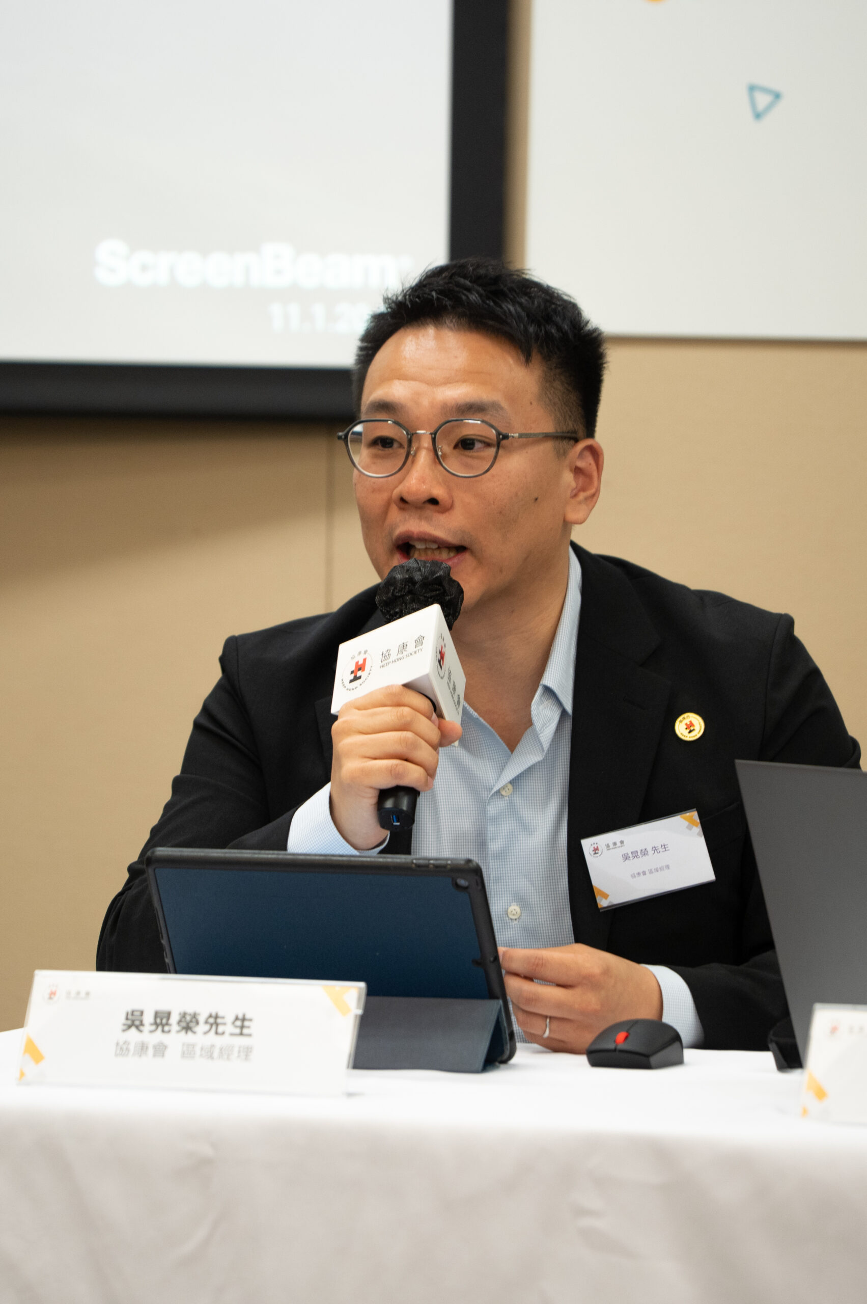 協康會區域經理吳晃榮建議,家長若能重視優
勢管教,能減少兒童自我傷害行為。